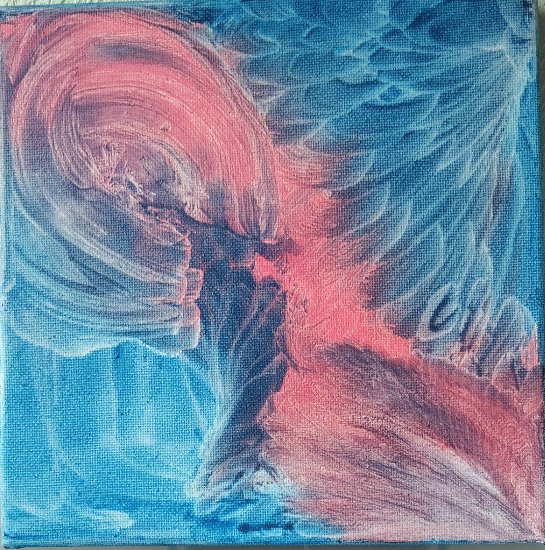774- UN PAS DE DANSE 20X20-20€